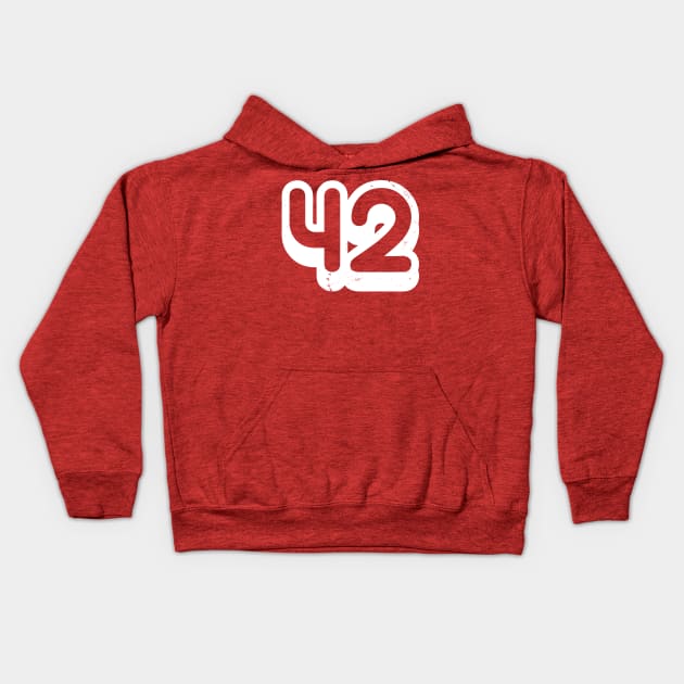 42 Kids Hoodie by synaptyx